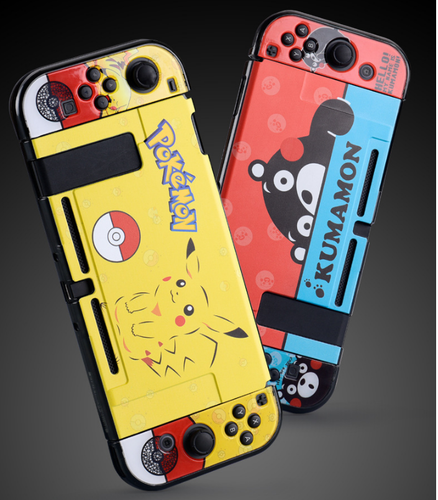 NS OLED Split Cover Skin Hard Case Shell For Nintendo Switch Subject Limitation - Bild 4 von 29
