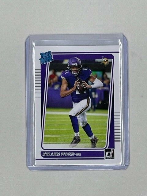 2021 Donruss #256 Kellen Mond Rated Rookie Rookie Card