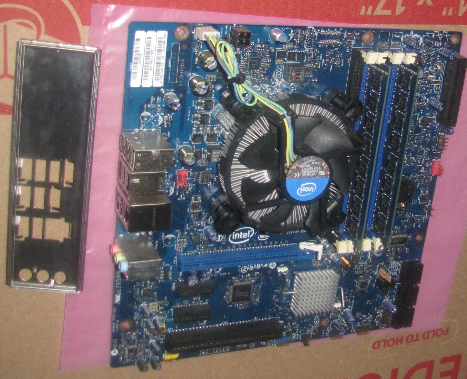 Intel D33025 Motherboard Intel Core i7-860 CPU 8M Cache 2.80 GHz 4GB ...