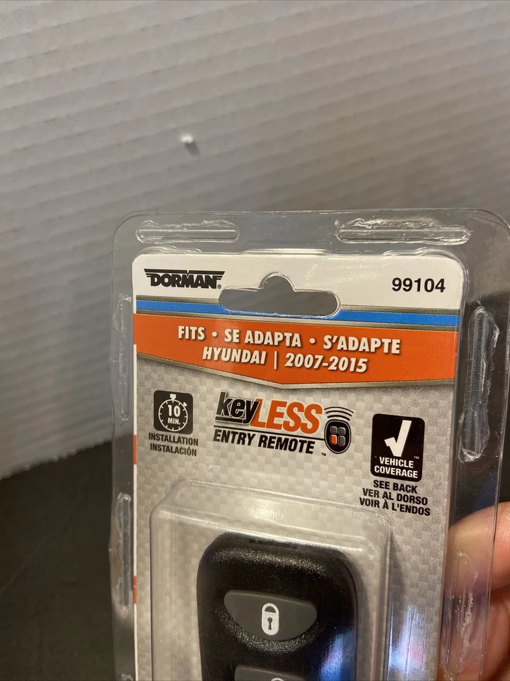 Mando a distancia de entrada sin llave Dorman 99104 4 botones compatible con modelo Hyundai seleccionado Foto 2 de 4
