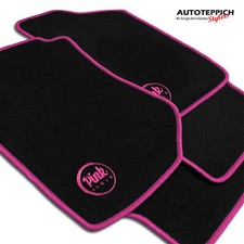Fußmatten PINK POWER für Peugeot 206 1998-2009