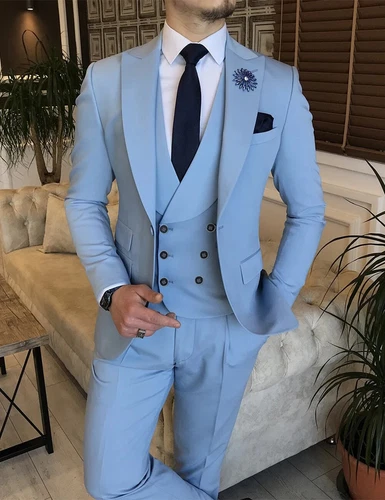 Men’s Suit 3 Piece White Meeting Party Wedding Business Formal Occasions - Picture 24 of 44