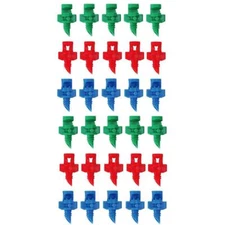 180Pcs Drip Irrigation Emitters Micro Sprinkler Heads Misting Nozzles for Plants