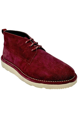 Donald J. Pliner Suede Oxford Shoes. Red. Size 9IT Donald J. Pliner Red Oxfords for Men | Mercari main image 4