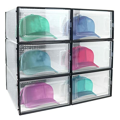 Hat Organizer Box for Baseball Caps 