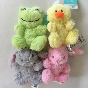 duck and bunny plush