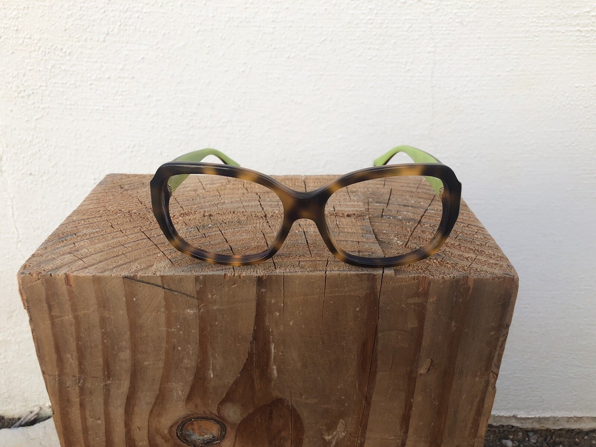 Coach Eyeglasses FRAMES only HC 8001 57-17-135 Tortoise Full 