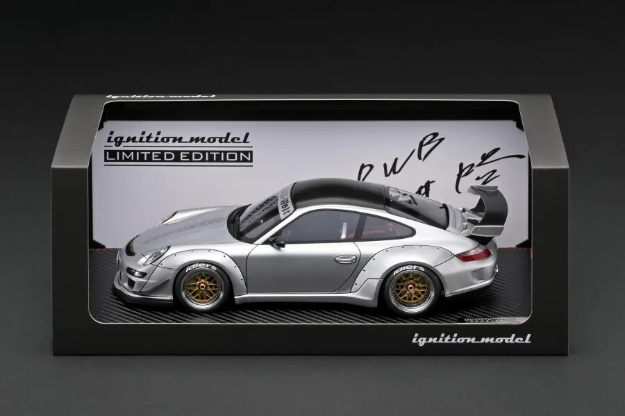 Ignition Model IG3253 1/18 RWB 997 GT3 Silver With RWB