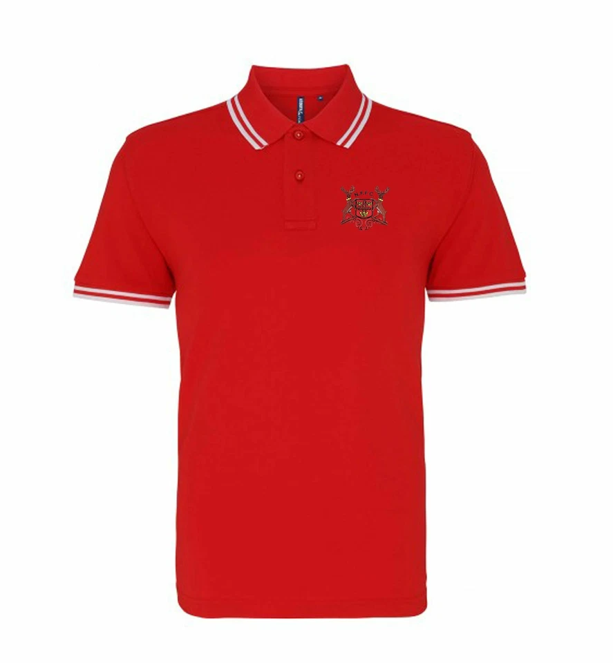 Nottingham Forest 1960-1970s Retro Football Iconic Polo Embroidered Crest S-3XL - Image 1 of 1