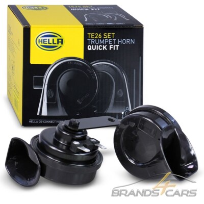 HELLA 2x FANFARE HUPENSET FÜR MERCEDES A- B- C- E- S-KLASSE CLK SL SLK ML