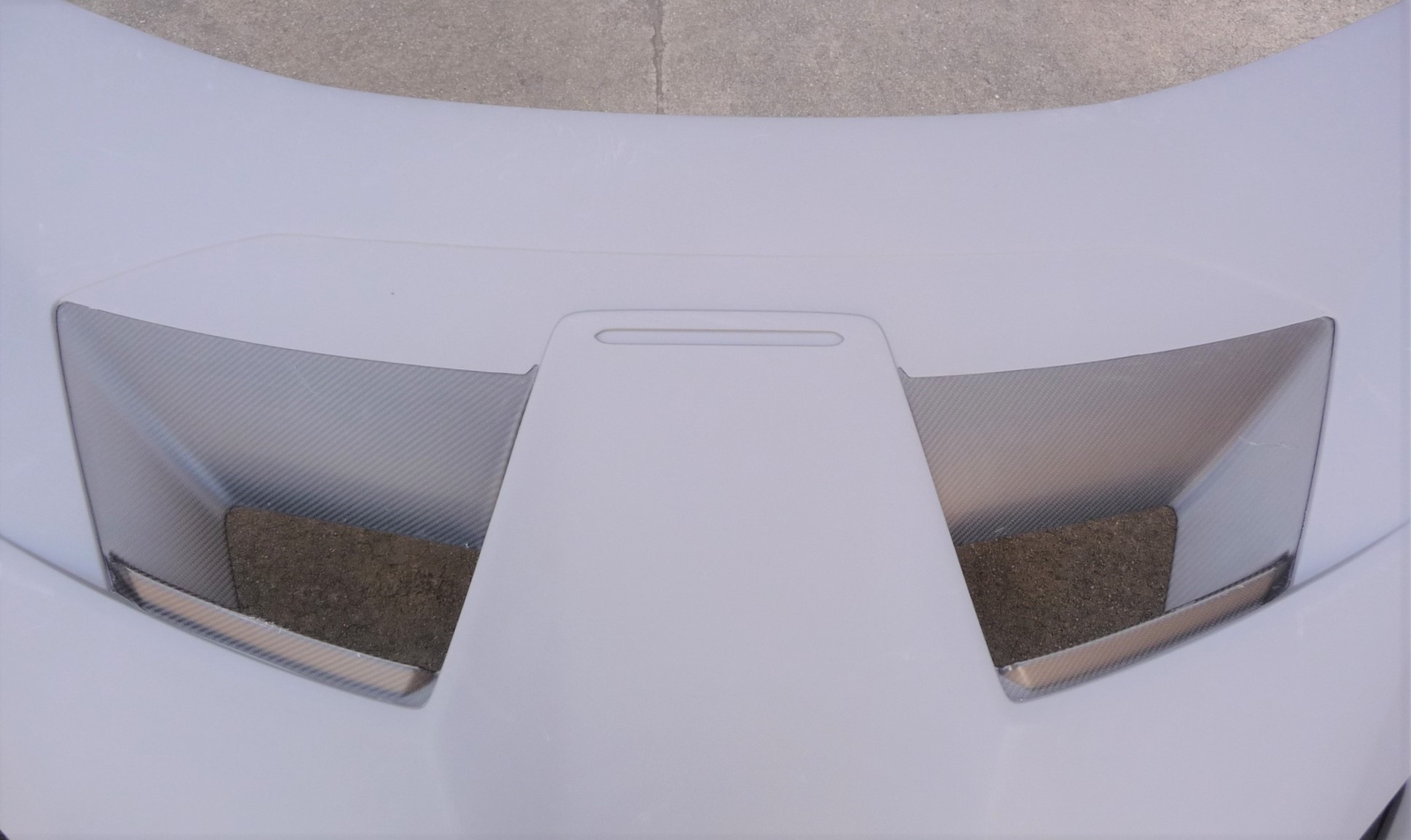 2022-2023 Lamborghini Huracan STO Front End Hood Spoiler Lip Carbon Fiber OEM