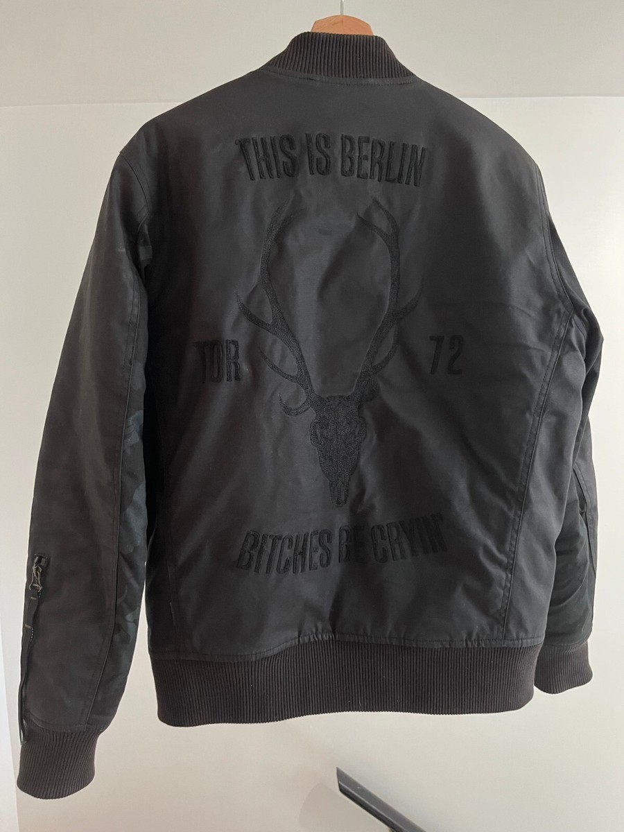 Maharishi x Le Berlinois - Fitted MA-1 Flight Jacket - Black