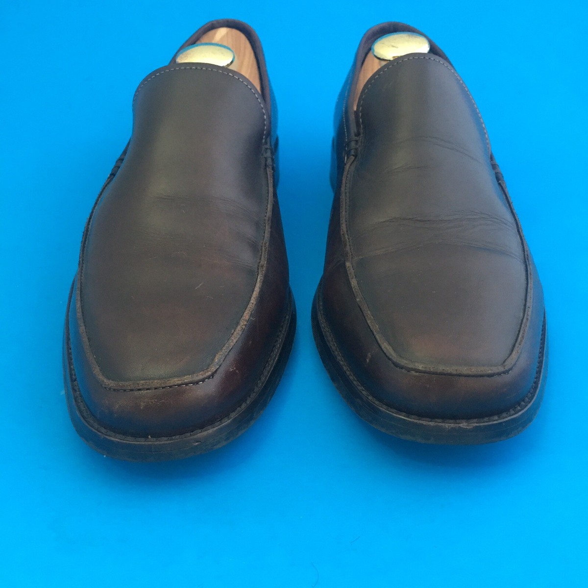 To Boot New York Adam Derrick Brown Leather Loafers Men’s Size 8.5 Italy To Boot Adam Derrick Italy Men 11.5 Brown Suede Dress Shoes main image 3