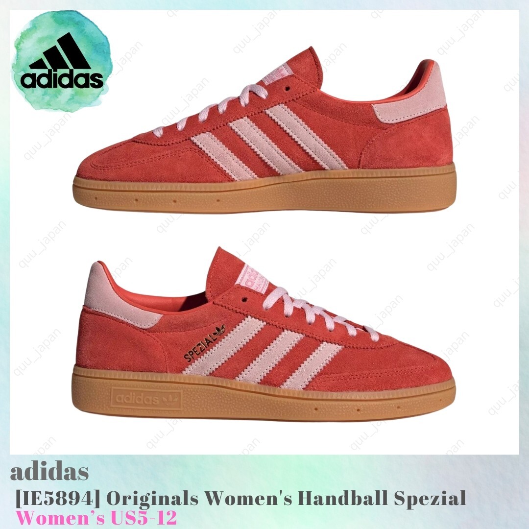 adidas Originals Women's Handball Spezial Bright Red IE5894 US5-12