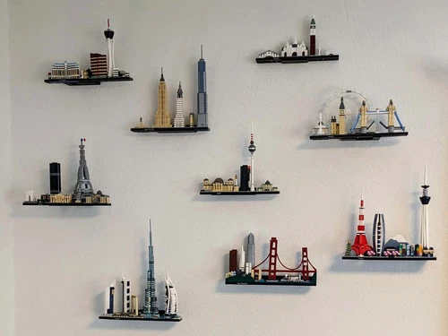 Wandhalterung für LEGO Architecture Skylines