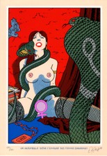 EXEM BD�SIR UN INCROYABLE D�SIR S'EMPARE? S�RIGRAPHIE  180 ex n�t�s/sign�s 2003