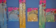 Disney Princess Tiara headband-Wand-Cinderella-Belle-Ariel-Dress Up Accessories
