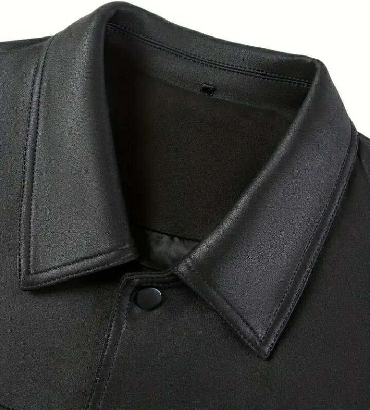 как выглядит Stylish Jacket With Classic Design In Solid Color, Suitable For Men To Wear As A фото