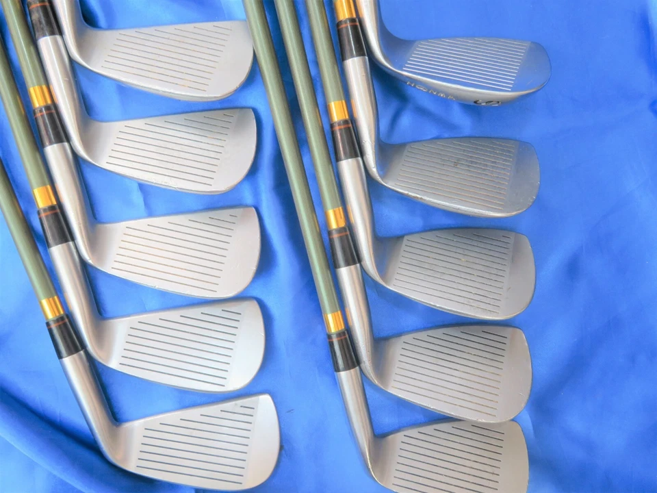 HONMA LB-708 1STAR LEFT-HANDED PERFECT 10PC R-FLEX IRONS SET GOLF CLUBS NWO - Image 3 of 4