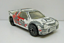 MATCHBOX FORD RS 200 RALLY CAR RED / WHITE 1986 1:55 CHINA NO 7 83