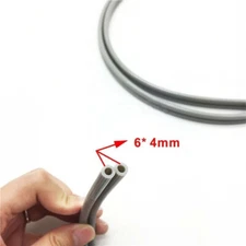 2X Dental Tube Hose Cable for 2 Hole Standard Foot Control Pedal Equipment Tool
