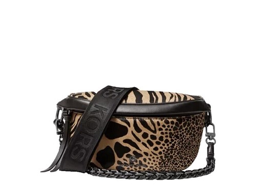 MICHAEL KORS Shoulder Bag White All-Over Print DI-2102 | eBay
