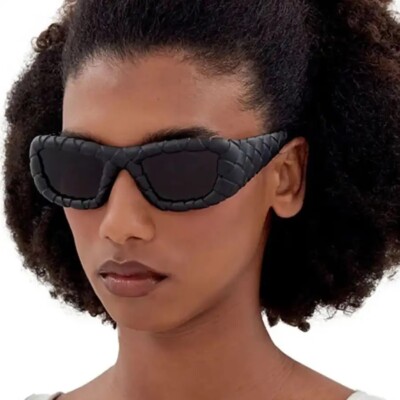 Brand Haute Couture Fashion Designer Luxury Italy Sunglasses Intrecciato Women 8