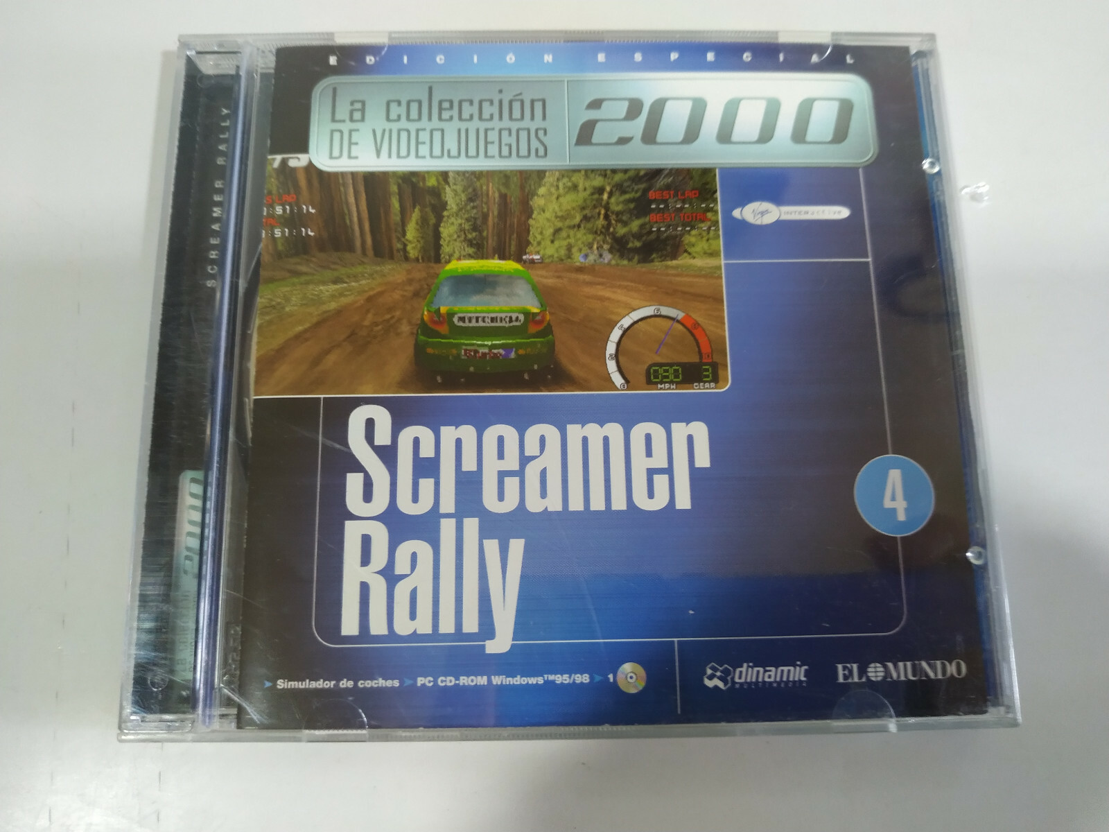 Screamer Rally Dynamic - Game for PC CD-Rom Spain Edition 2T