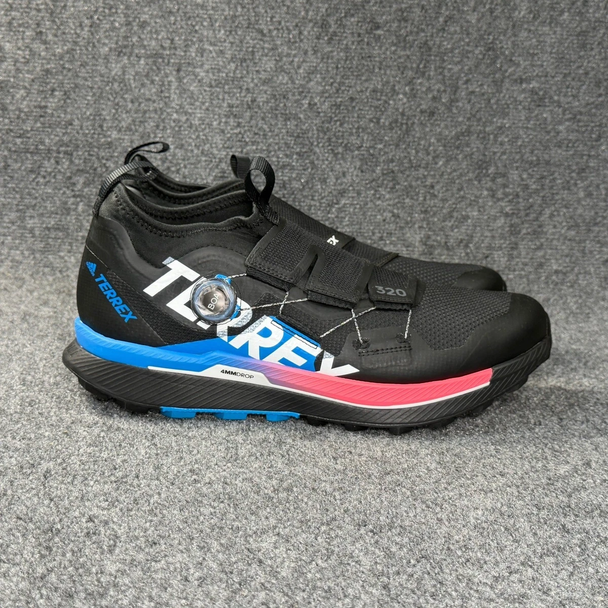 Adidas Terrex Agravic Pro Trail Running Shoes Men\'s 13 Black Turbo Athletic BOA Amazon.com | adidas Men main image 2