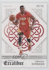 2015-16 Panini Excalibur Silver 58/70 Dwight Howard #142 HOF gc7