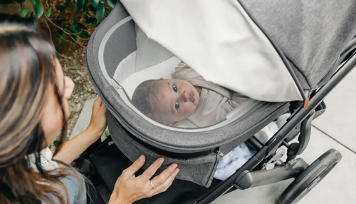 UPPA Baby Bassinet Only Carryout - Black Gregory Silver Brand New free shipping - 第 3/6 張圖片