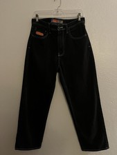 Y2K Baggy Empyre Black Jeans Size 28