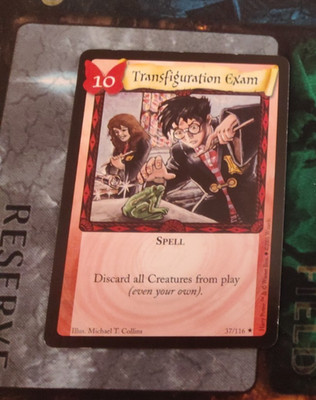 Harry Potter CCG TCG: Transfiguration Exam