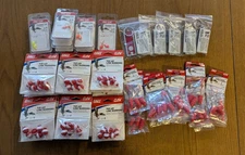 Huge Eagle Claw Ice Fishing Lot Resellers Wholesale Bobbers Jigs Light Markers