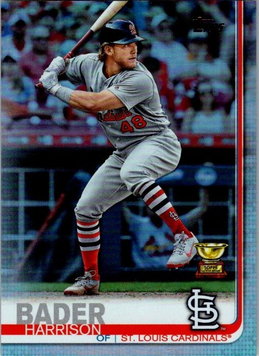 2019 Topps - Harrison Bader #97 Rainbow Foil