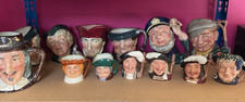Royal Doulton Toby Jug Collection Joblot