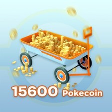 Pok mon Go Coins 15,600 Pokecoins/FAST/READ DESCRIPTION