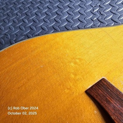 LUTHIER VINTAGE 1968 SUZUKI F-70 SWEET SOUNDING OM MAHOGANY SPRUCE BRIDGE REGLUE