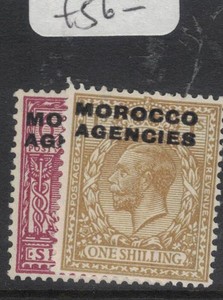 Morocco Agencies SG 60b-61b MOG (9hgl)