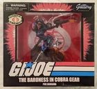 GIJoe Diorama Baroness In Cobra Gear Blue SDCC 2023 (1 of 3000) Diamond Select