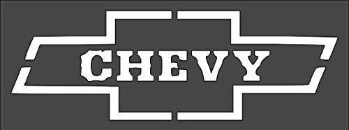 Custom Chevy Stencil Template Reusable  Arts & Crafts, Wall Art, Fabric Painting