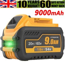 For DeWalt DCB547 XR FLEX-VOLT Convertible 18v / 54v Lithium-Ion 9.0Ah Battery