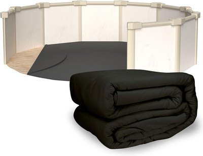 16 Ft Round Pool Liner Pad - Durable, Eco-Friendly, Easy to Install Mat