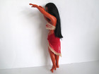 VTG 70's/80's Hawaiian Hula Girl Doll Tiki Souvenir Dancing Doll Red Bra Sarong — photo 9
