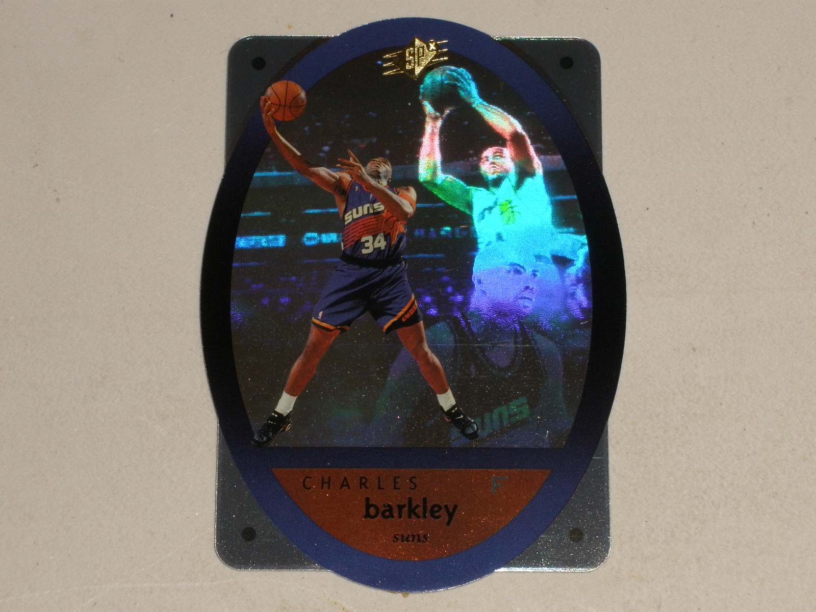 1995-96 Upper Deck SPX Die Cut #37 Charles Barkley