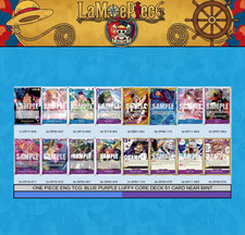 ONE PIECE ENG TCG: BLUE PURPLE LUFFY CORE DECK 51 CARD NEAR MINT
