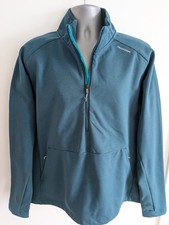 Craghoppers Men's Dynamic 12000 Half Zip Fleece XXL EU 58 Teal Blue Walking