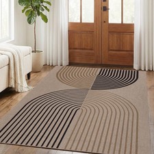 Washable Jute Indoor-Outdoor Area Rug