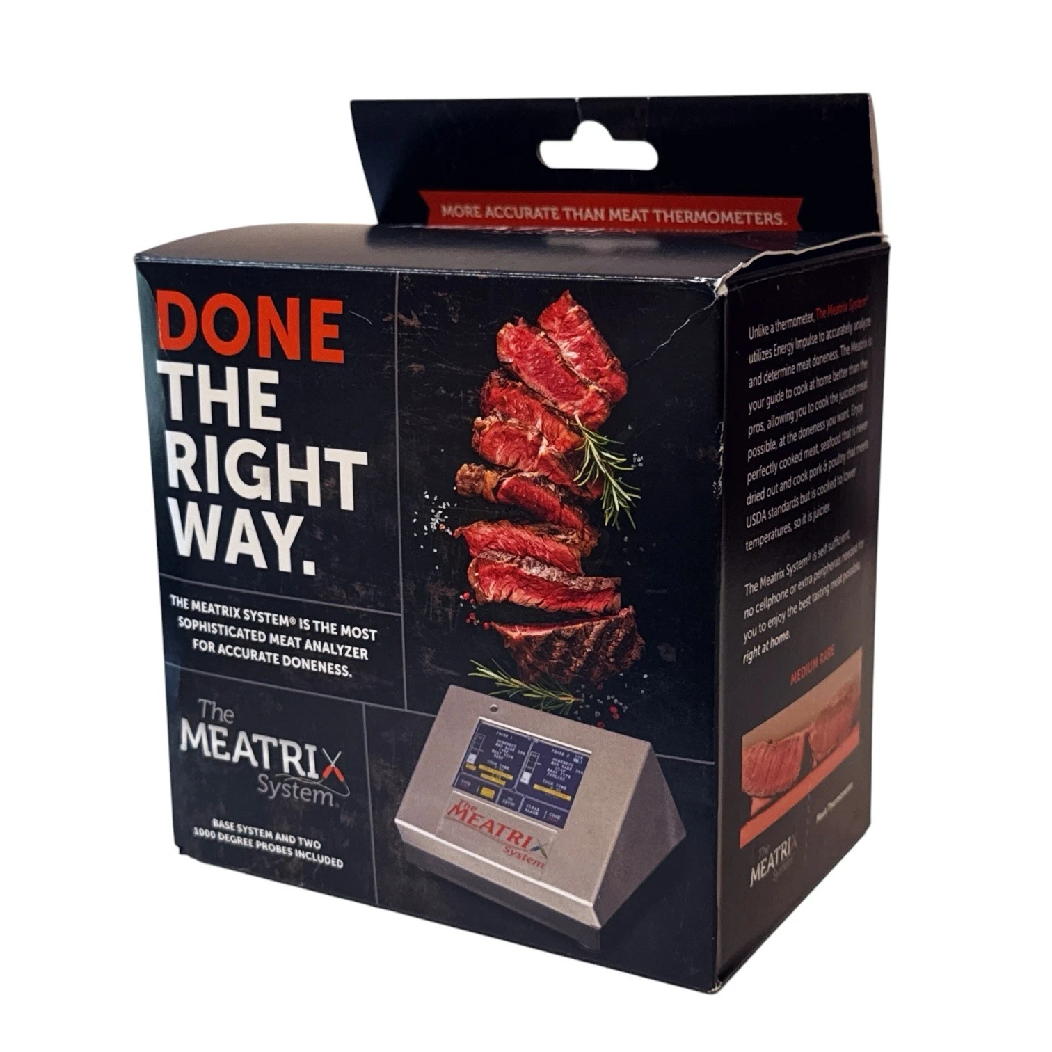 NEW The Revolutionary Meatrix System Makes Meat & Cooking Thermometers Obsolete