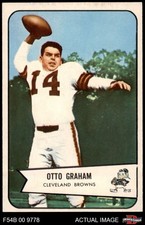 1954 Bowman #40 Otto Graham Browns-FB HOF Northwestern 7 - NM